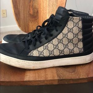 Gucci men’s high tops in navy blue Gucci 12/US13